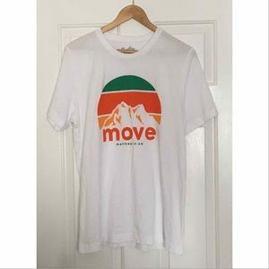 HOPE Outfitters “move” Matthew 17:20 White Short-Sleeve Graphic Tee